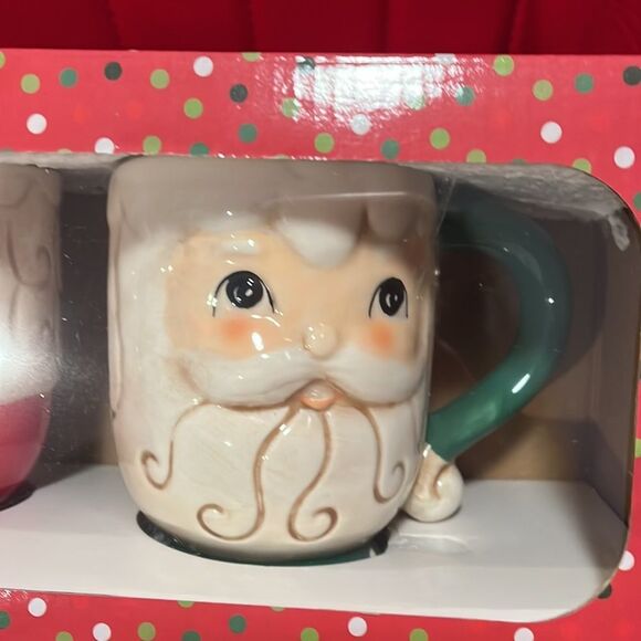 NIB Johanna Parker Mr & Mrs Clause mug set - Picture 4 of 4